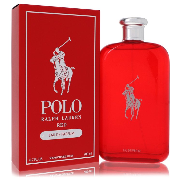 polo red by ralph lauren eau de parfum spray 6.7 oz