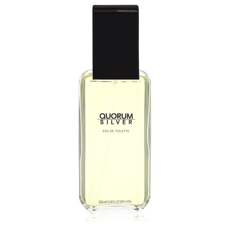 quorum silver by puig eau de toilette spray (unboxed) 3.4 oz