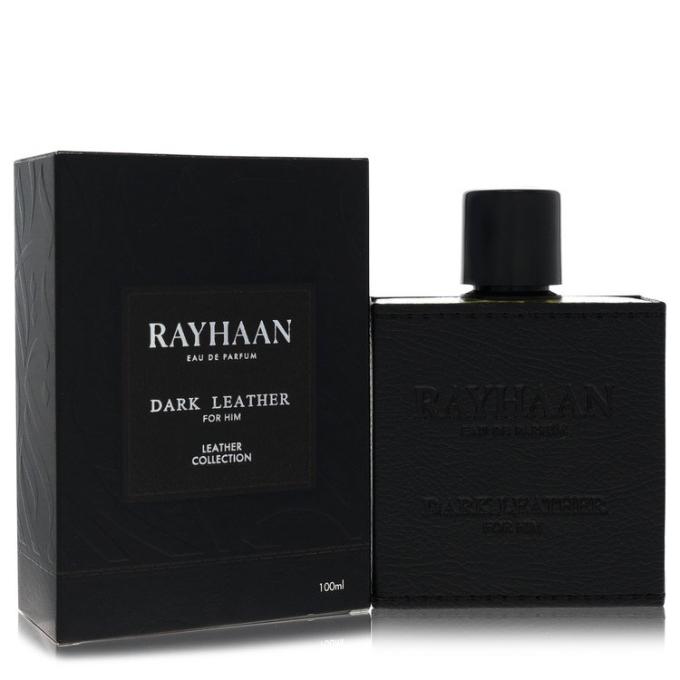 rayhaan dark leather by rayhaan eau de parfum spray 3.38 oz