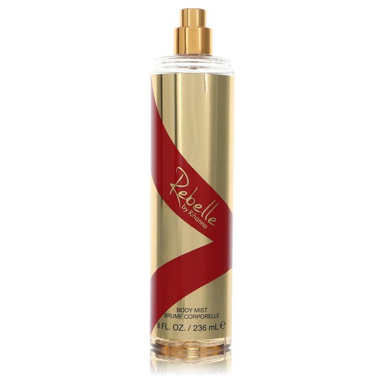 rebelle by rihanna body mist (tester) 8 oz