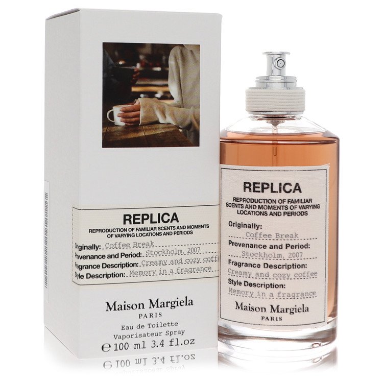replica coffee break by maison margiela eau de toilette spray (unisex) 3.4 oz
