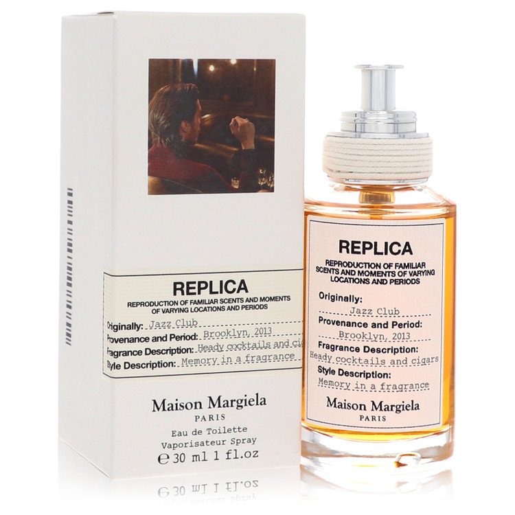 replica jazz club by maison margiela eau de toilette spray 1 oz