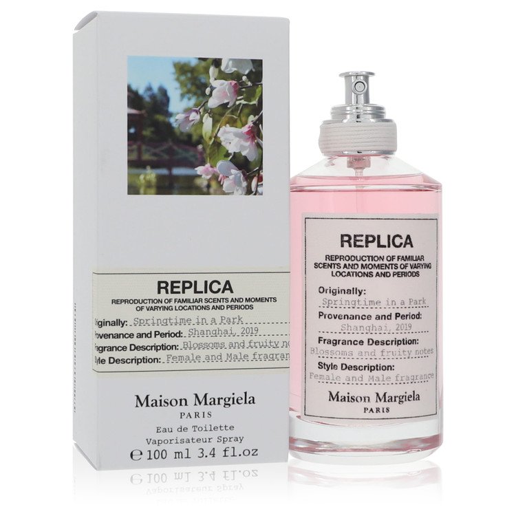 replica springtime in a park by maison margiela eau de toilette spray (unisex) 3.4 oz