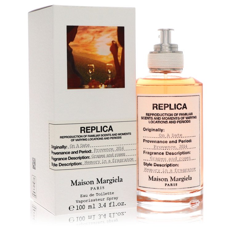 replica on a date by maison margiela eau de toilette spray (unisex) 3.4 oz