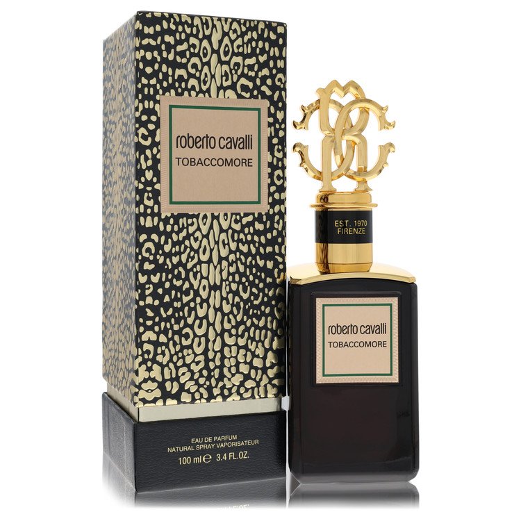 roberto cavalli tabaccomore by roberto cavalli eau de parfum spray 3.4 oz