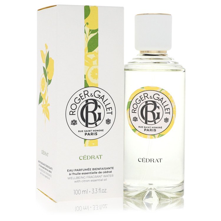 roger & gallet cedrat citron by roger & gallet fresh fragrant water spray (unisex) 3.3 oz