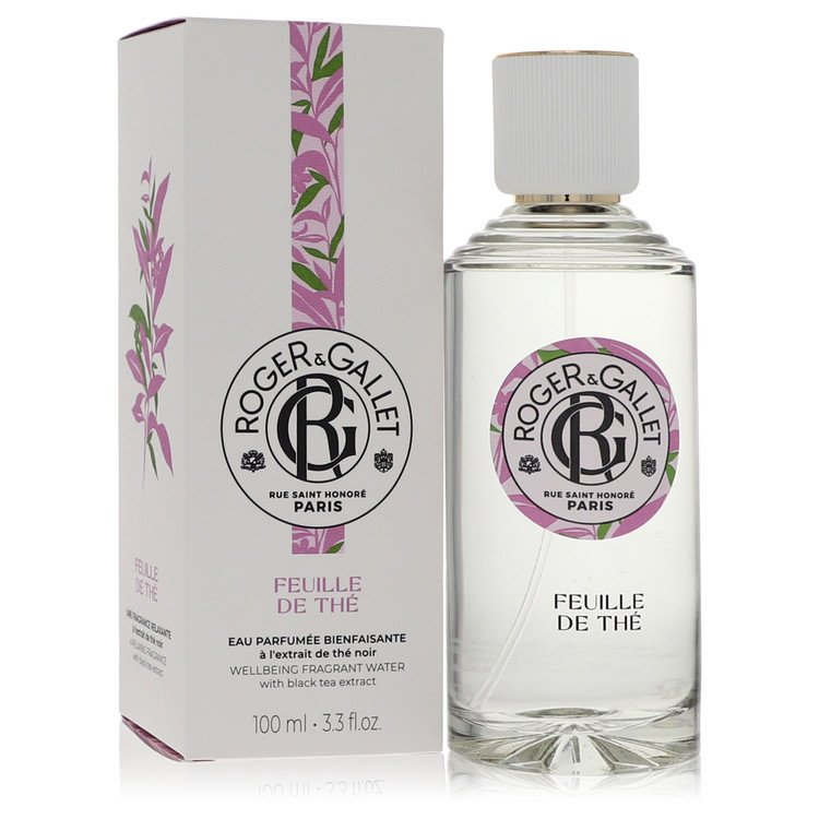 roger & gallet feuille de the by roger & gallet fresh fragrant water spray (unisex) 3.3 oz