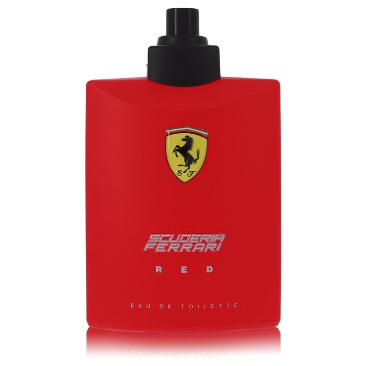 ferrari scuderia red by ferrari eau de toilette spray (tester) 4.2 oz