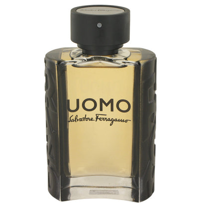 salvatore ferragamo uomo by salvatore ferragamo eau de toilette 3.4 oz
