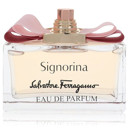 signorina by salvatore ferragamo eau de parfum spray (tester) 3.4 oz