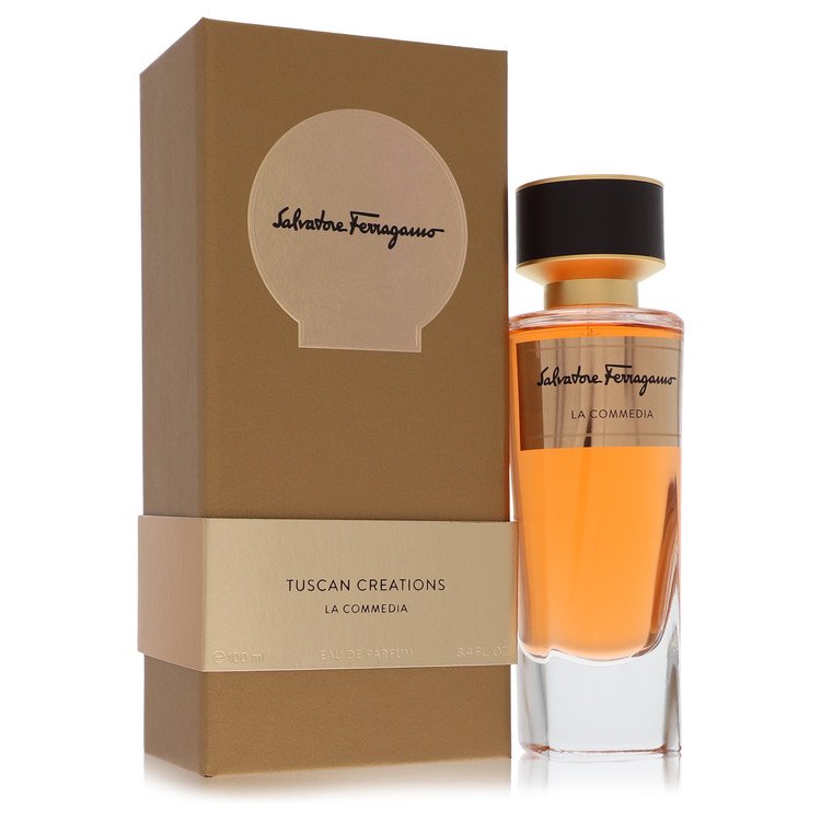 salvatore ferragamo la commedia by salvatore ferragamo eau de parfum spray (unisex) 3.3 oz