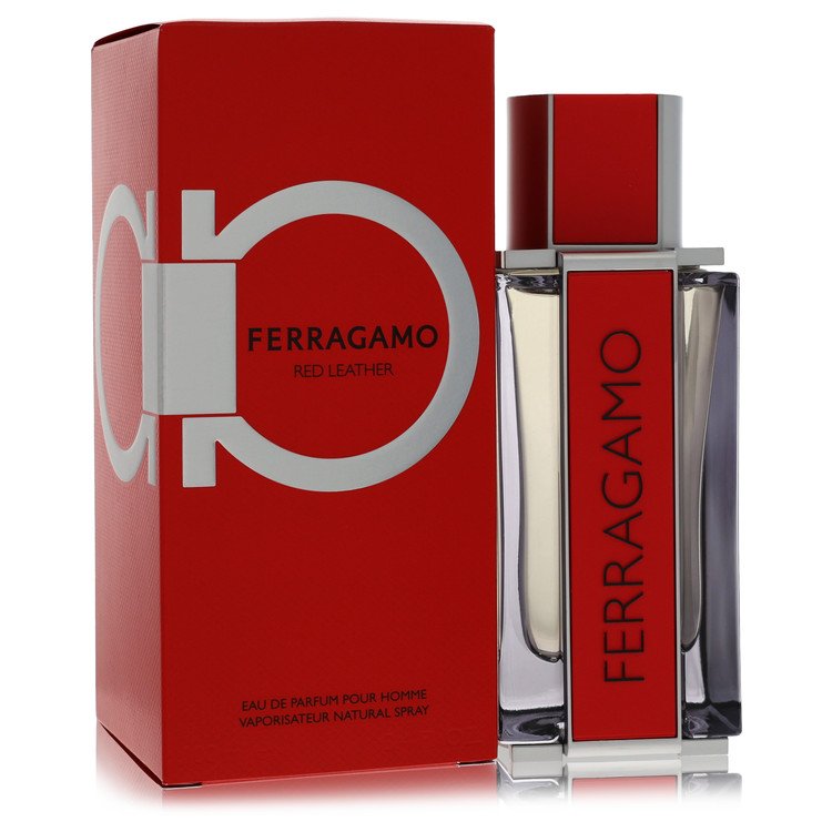 salvatore ferragamo red leather by salvatore ferragamo parfum 3.4 oz