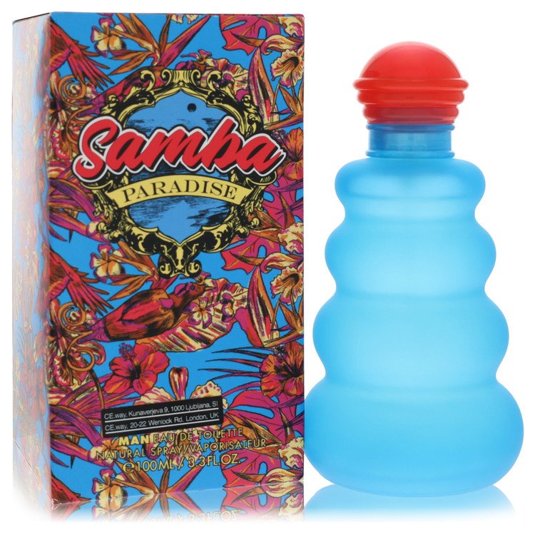 samba paradise by samba eau de toilette spray 3.3 oz
