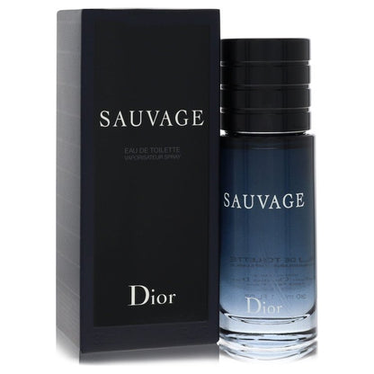 sauvage by christian dior eau de toilette refillable spray 1 oz