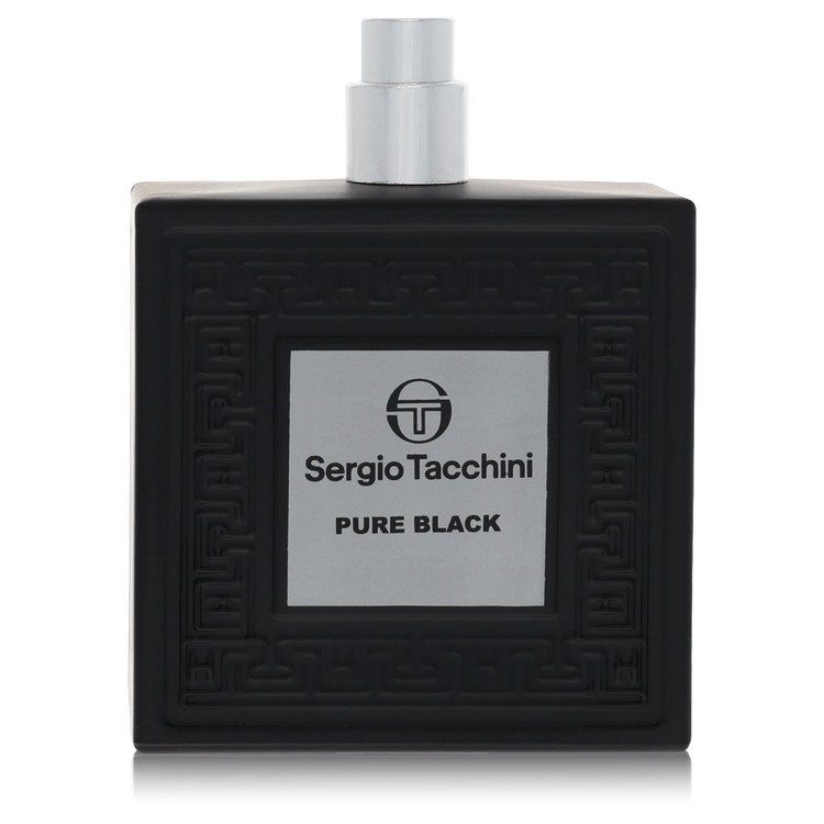 sergio tacchini pure black by sergio tacchini eau de toilette 3.4 oz
