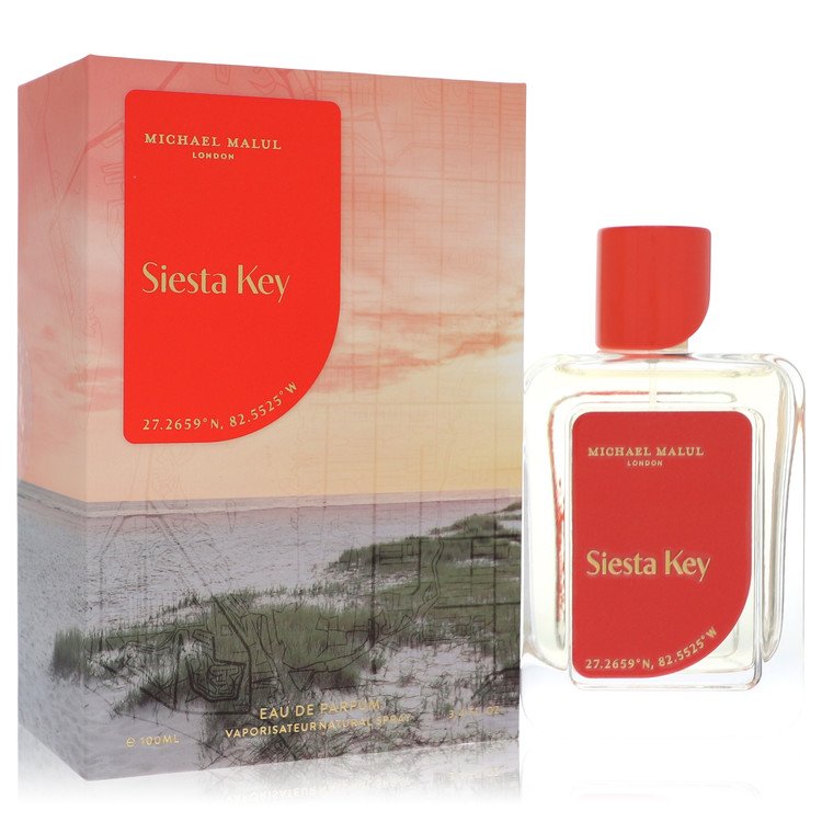 siesta key by michael malul eau de parfum spray 3.4 oz