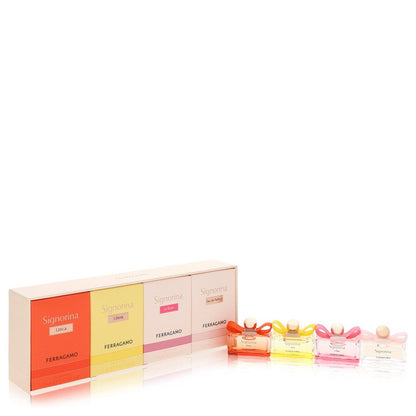 signorina by salvatore ferragamo gift set --