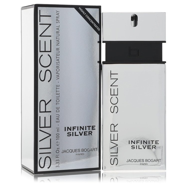 silver scent infinite silver by jacques bogart eau de toilette spray 3.3 oz