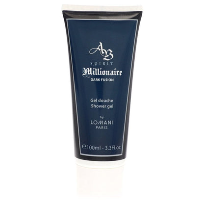 spirit millionaire dark fusion by lomani shower gel 3.3 oz