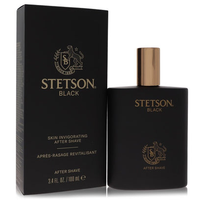 stetson black by coty after shave 3.4 oz
