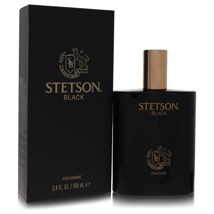 stetson black by coty cologne 3.4 oz