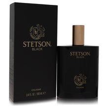 stetson black by coty cologne 3.4 oz