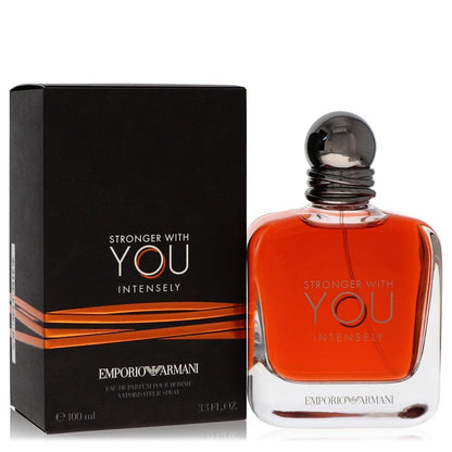 stronger with you intensely by giorgio armani eau de parfum spray 3.4 oz