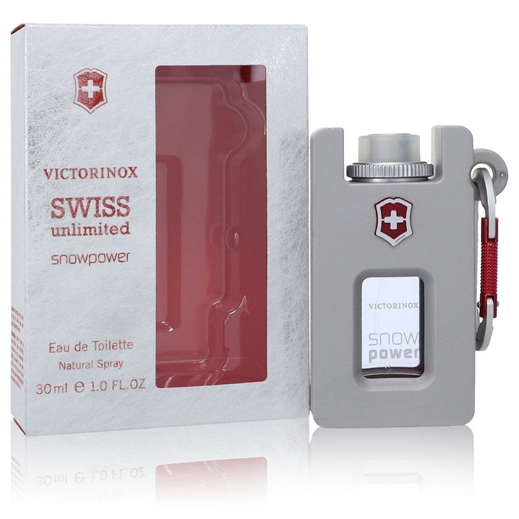 swiss unlimited snowpower by swiss army eau de toilette spray 1 oz