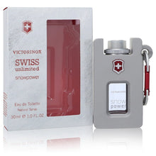 swiss unlimited snowpower by swiss army eau de toilette spray 1 oz