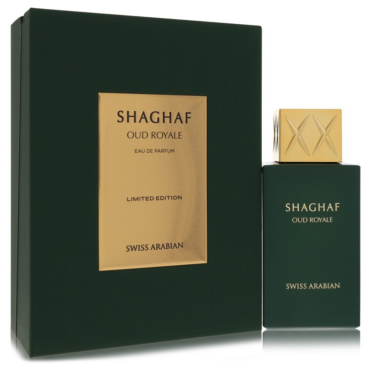 swiss arabian shaghaf oud royale by swiss arabian eau de parfum spray (unisex) limited edition 2.5 oz