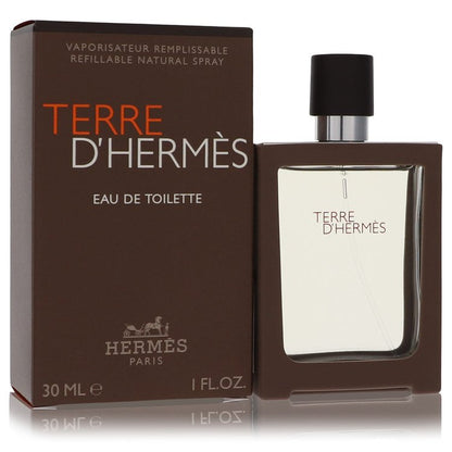 terre d\'hermes by hermes eau de toilette spray spray refillable 1 oz