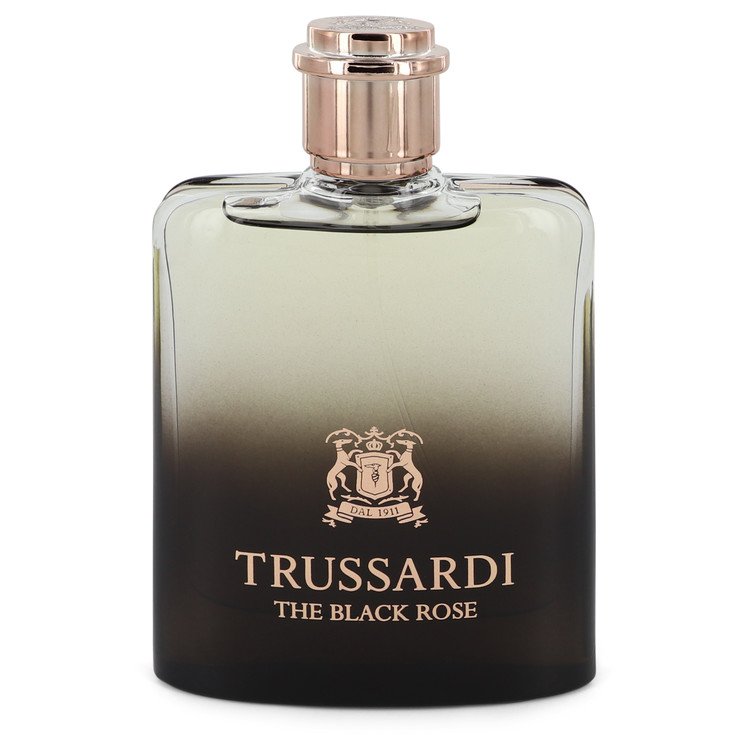 the black rose by trussardi eau de parfum spray (unisex unboxed) 3.3 oz