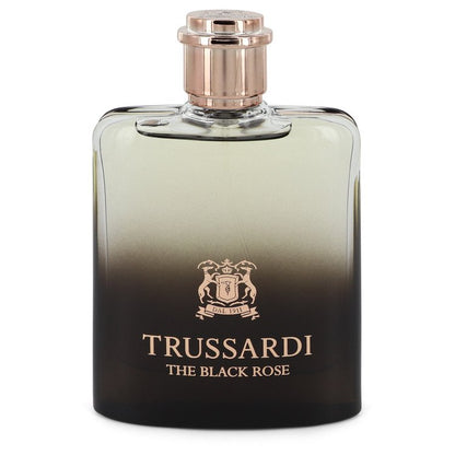 the black rose by trussardi eau de parfum spray (unisex unboxed) 3.3 oz