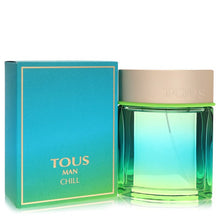 tous man chill by tous eau de toilette spray 3.4 oz