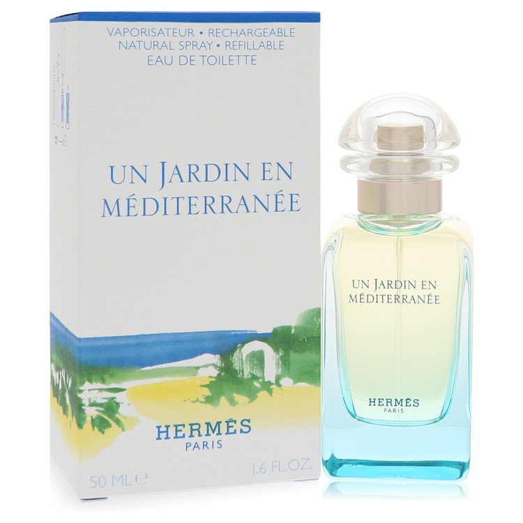 un jardin en mediterranee by hermes eau de toilette spray 1.7 oz