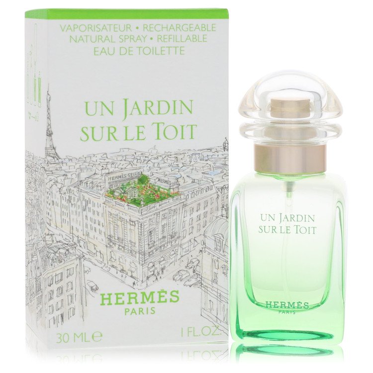 un jardin sur le toit by hermes eau de toilette spray 1.0 oz