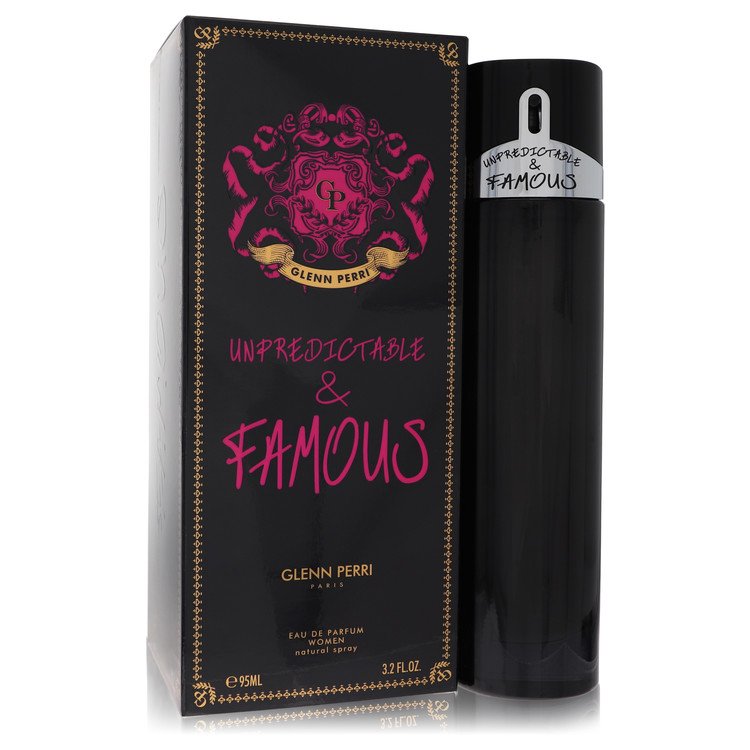 unpredictable & famous by glenn perri eau de parfum spray 3.2 oz