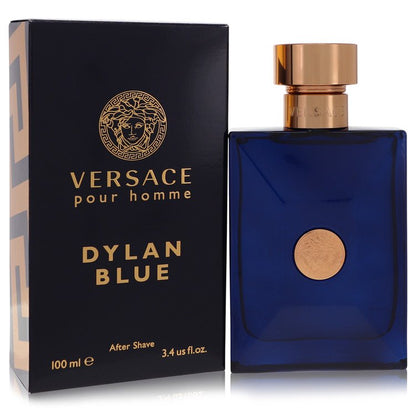 versace pour homme dylan blue by versace after shave lotion 3.4 oz