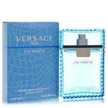 versace man by versace eau fraiche deodorant spray 3.4 oz