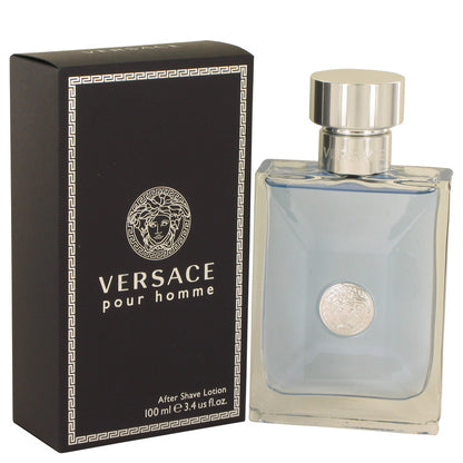 versace pour homme by versace after shave lotion 3.4 oz