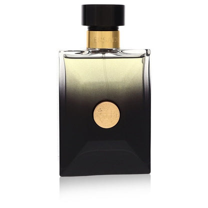 versace pour homme oud noir by versace eau de parfum spray (tester) 3.4 oz