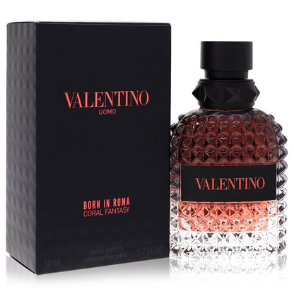 valentino uomo born in roma coral fantasy by valentino eau de toilette 1.7 oz