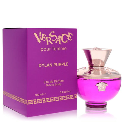 versace pour femme dylan purple by versace eau de parfum spray 3.4 oz