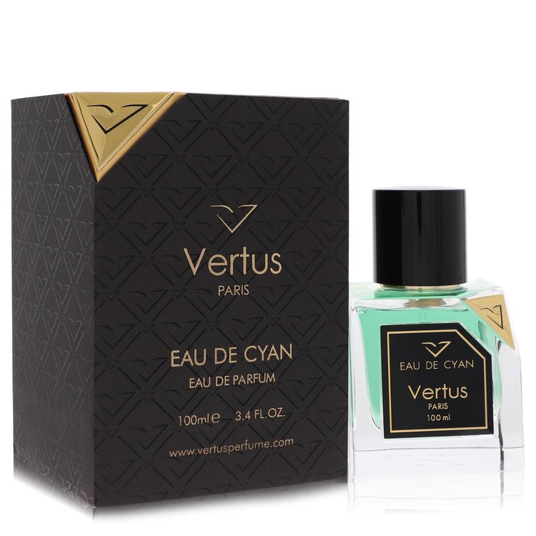 vertus eau de cyan by vertus parfum 3.4 oz