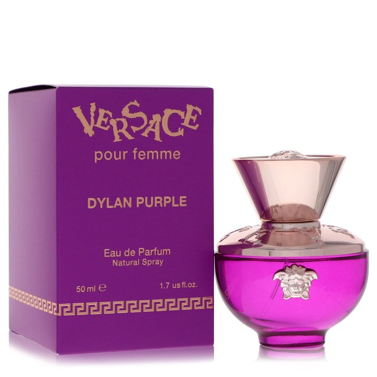 versace pour femme dylan purple by versace eau de parfum spray 1.7 oz