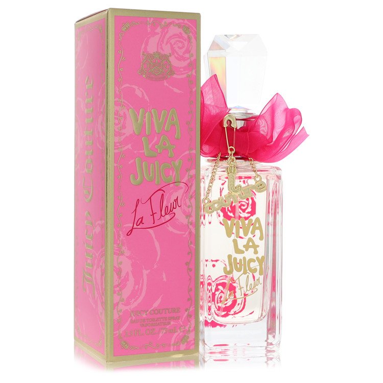 viva la juicy la fleur by juicy couture eau de toilette spray 2.5 oz