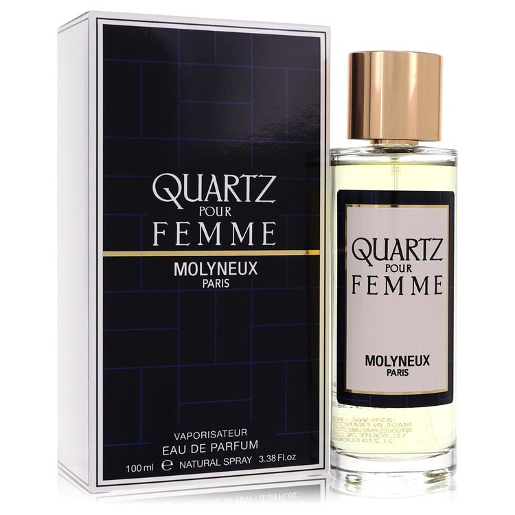 quartz by molyneux eau de parfum spray 3.4 oz
