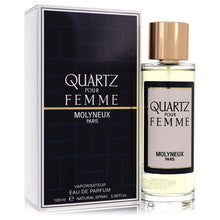 quartz by molyneux eau de parfum spray 3.4 oz