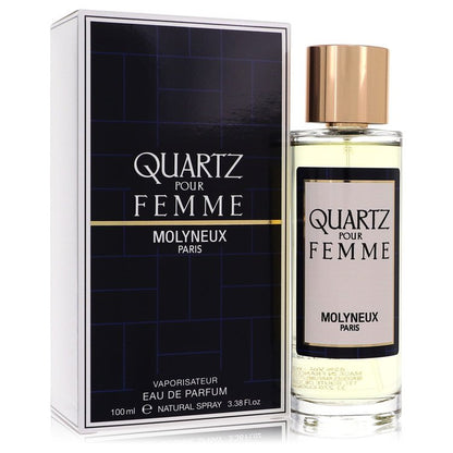 quartz by molyneux eau de parfum spray 3.4 oz