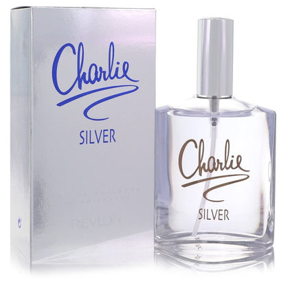 charlie silver by revlon eau de toilette spray 3.4 oz